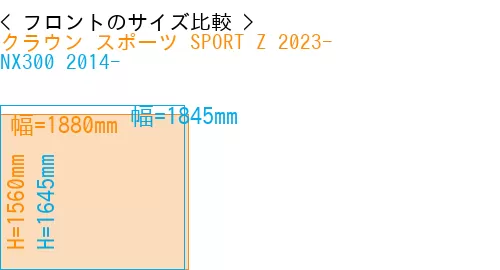 #クラウン スポーツ SPORT Z 2023- + NX300 2014-